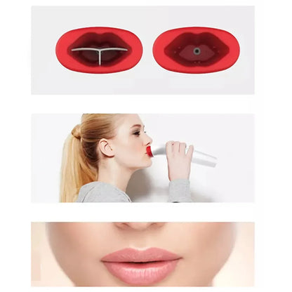 Silicone Lip Plumper Device Automatic Lip Plumper Electric Plumping Device Beauty Tool Fuller Bigger Thicker Lips for Women