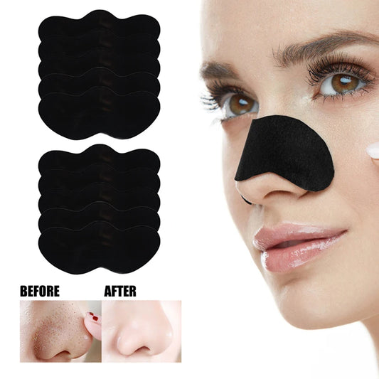 10Pcs Set/Pack Blackhead Remove Mask Peel Nasal Strips Deep Cleansing Nose Black Head Remove Stickers Skin Care Mask Patch