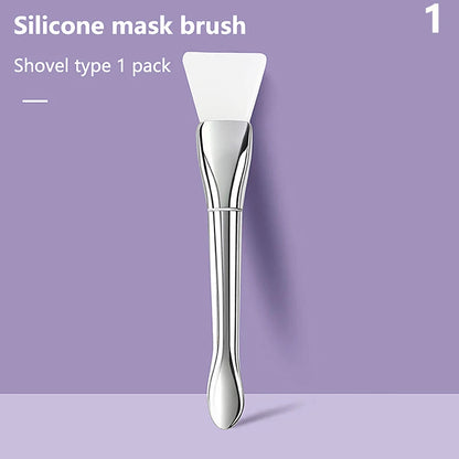 Silicone Facial Mask Brush Soft Hair Facial Mask Brush Brush Applicator For Facial Mask Beauty Salon Brushes Makeup Tools