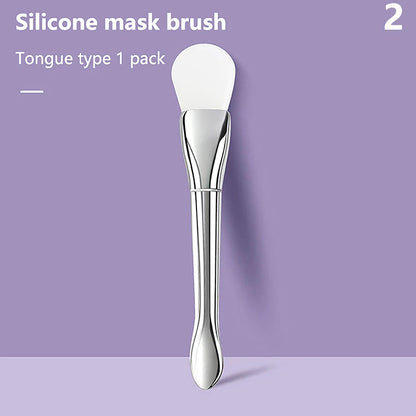 Silicone Facial Mask Brush Soft Hair Facial Mask Brush Brush Applicator For Facial Mask Beauty Salon Brushes Makeup Tools